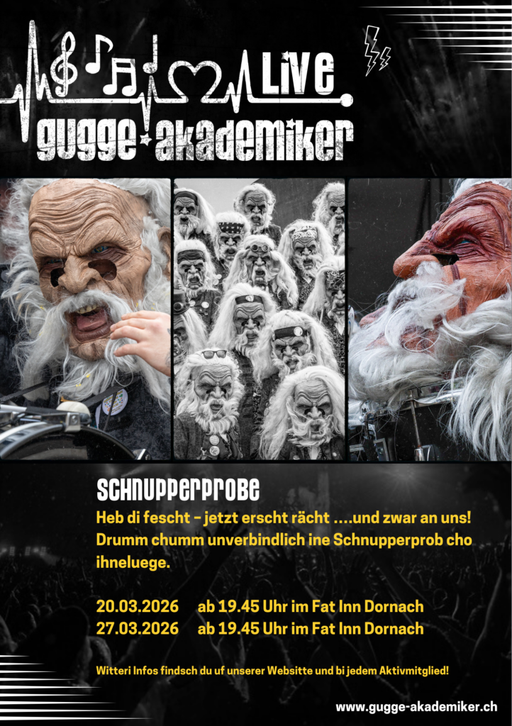 Chumm au du an e Schnupperprob vo de Akademiker Basel